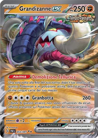 Pokémon Grandizanne ex 053/091 Destino di Paldea ITA