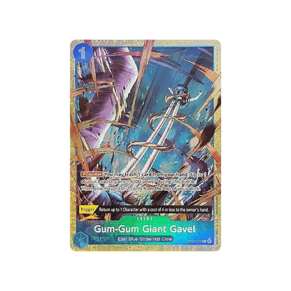 Gum-Gum Giant Gavel 055 Promo OP03 ENG