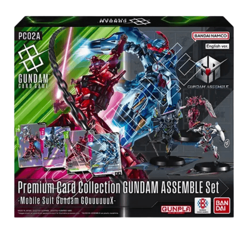 Gundam Card Game Assemble Set Mobile Suit Gundam GQuuuuuuX PC02A ENG