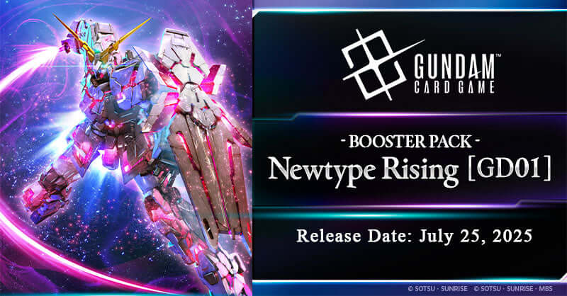 Gundam Card Game Booster Box Newtype Rising GD01 ENG