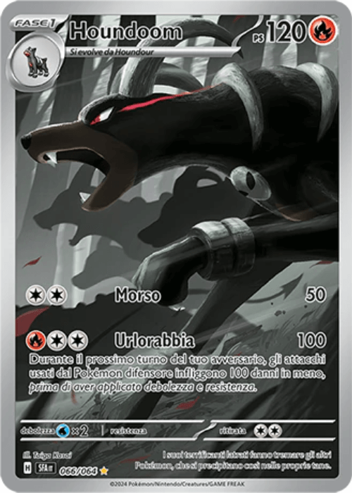 Pokémon Houndoom 066/064 Segreto Fiabesco ITA