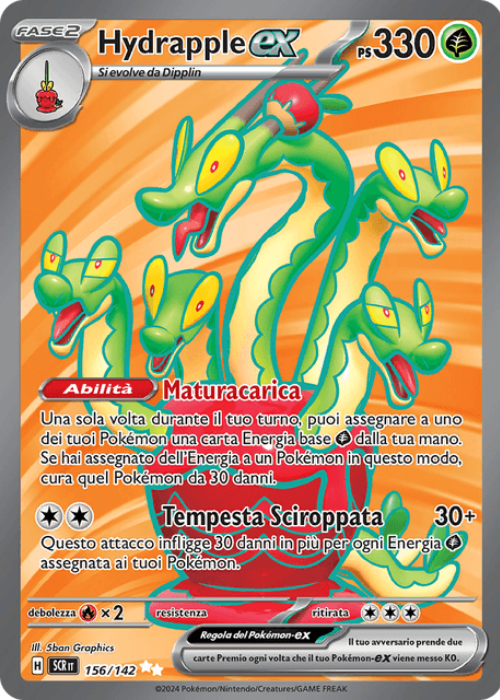 Pokémon Hydrapple ex 156/142 Corona Astrale ITA