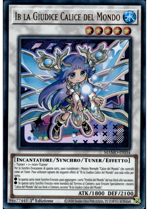 Yu-Gi-Oh! Ib la Giudice Calice del Mondo MAMO 034 I Magnifici Monstri ITA
