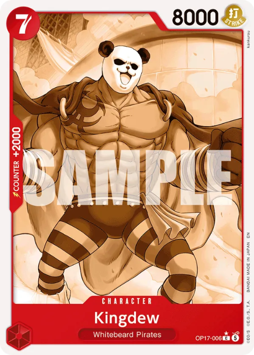 One Piece Kingdew Alternate Rare OP17-006 ENG
