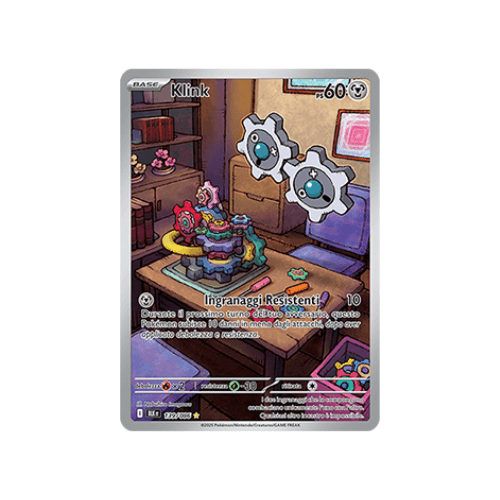 Pokémon Klink 139/086 Luce Nera ITA