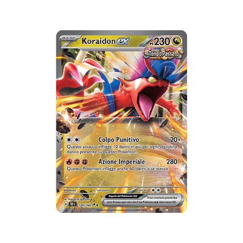 Pokémon Koraidon ex 120/162 Cronoforze ITA