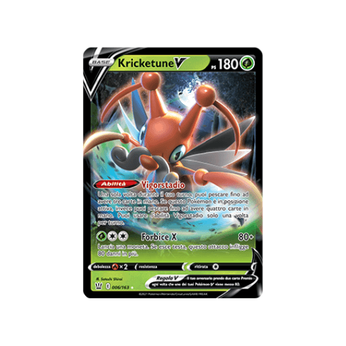 Pokémon Kricketune V 006/163 Stili di Lotta ITA