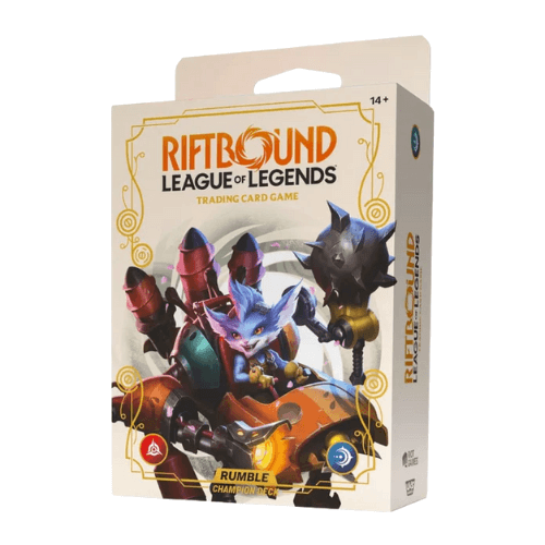 Riftbound League of Legends TCG Bundle Spiritforged Champion Decks Fiora & Rumble ENG