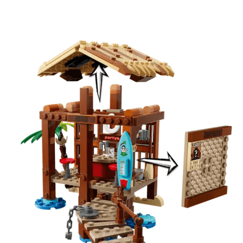 LEGO ONE PIECE La capanna del Villaggio Foosha