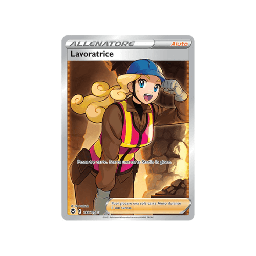 Pokémon Lavoratrice 195/195 Tempesta Argentata ITA