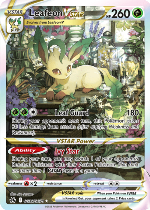 Pokémon Leafeon VSTAR GG35/GG70 Zenit Regale ENG