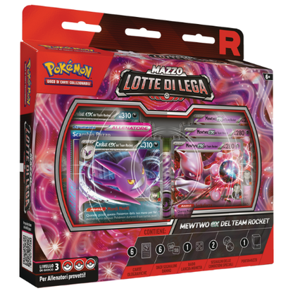 Pokemon Mazzo Lotte di Lega Mewtwo-EX del Team Rocket ITA