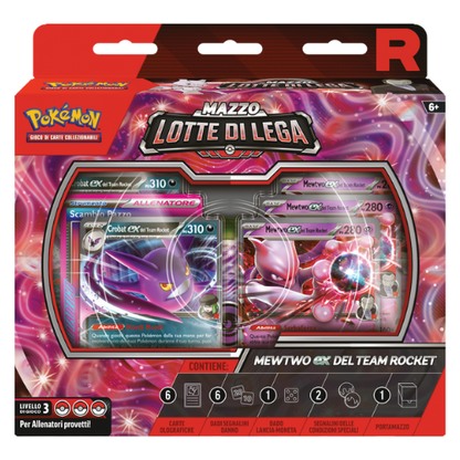 Pokemon Mazzo Lotte di Lega Mewtwo-EX del Team Rocket ITA