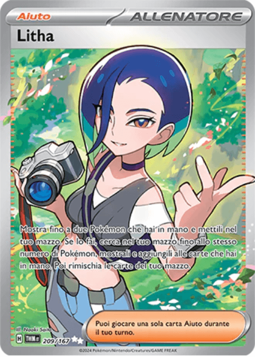 Pokémon Litha 209/167 Crepuscolo Mascherato ITA