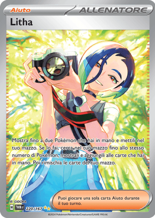 Pokémon Litha 220/167 Crepuscolo Mascherato ITA