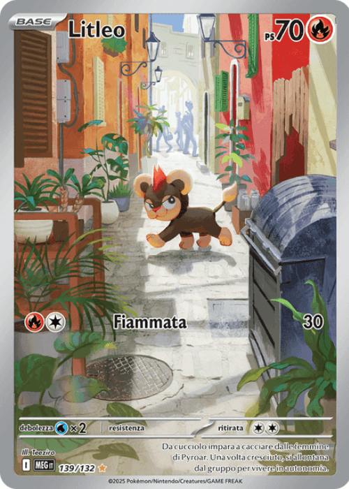 Pokémon Litleo 139/132 Megaevoluzione ITA