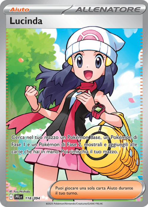 Pokémon Lucinda 118/094 Fiamme Spettrali ITA