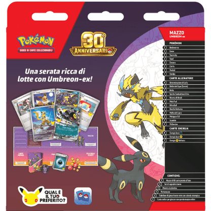 Pokémon 30° Anniversario Mazzo Lotta Umbreon ex ITA