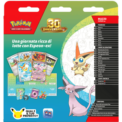 Pokémon 30° Anniversario Mazzo Lotta Espeon ex ITA