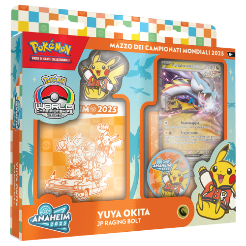Pokémon Mazzo dei Campionati Mondiali 2025 Furiatonante ex ITA