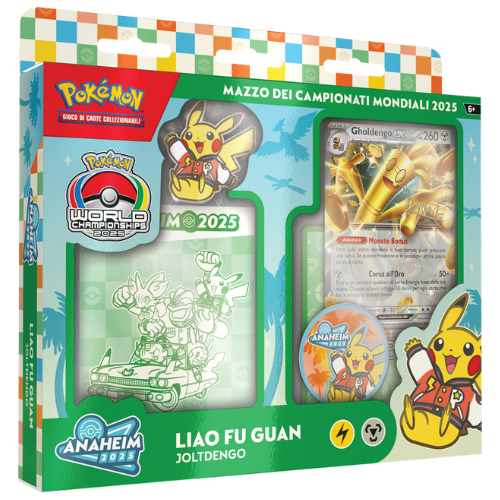 Pokémon Mazzo dei Campionati Mondiali 2025 Gholdengo ex ITA