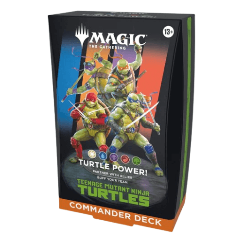 MTG Teenage Mutant Ninja Turtles Turtle Power! Commander Deck ENG