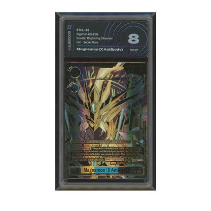 Digimon Card Game Magnamon (X Antibody) BT16-102 V.3 AiGrading Voto 8