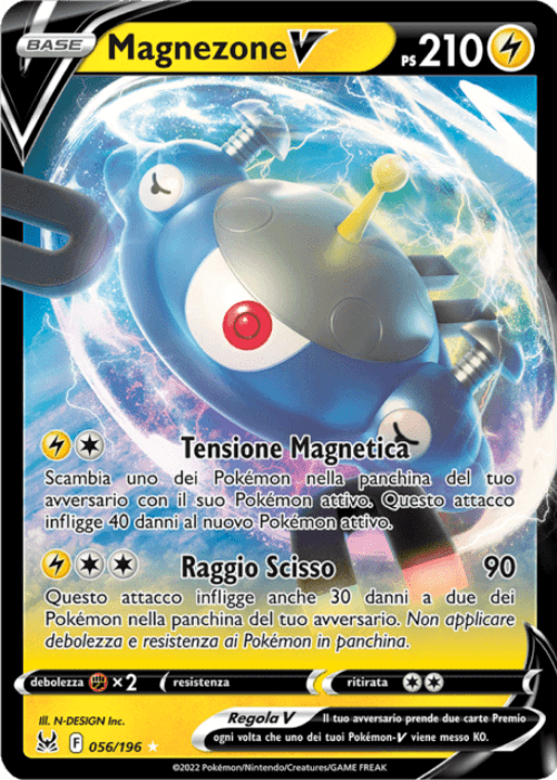 Pokémon Magnezone V 056/196 Origine Perduta ITA