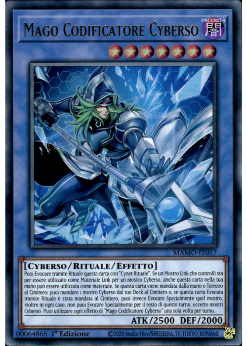 Yu-Gi-Oh! Mago Codificatore Cyberso MAMO 017 I Magnifici Monstri ITA