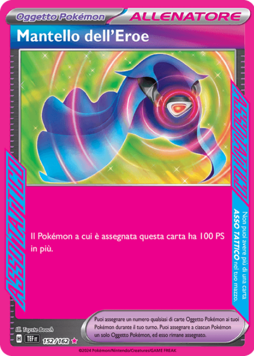 Pokémon Mantello dell'Eroe 152/162 Cronoforze ITA