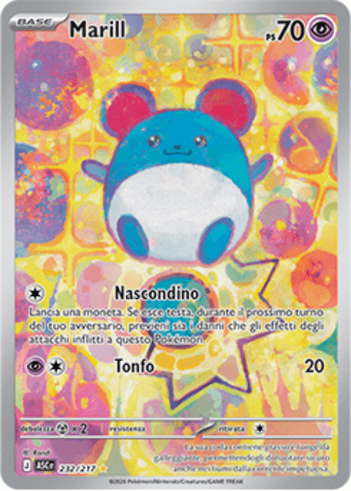 Pokémon Marill 232/217 Ascesa Eroica ITA