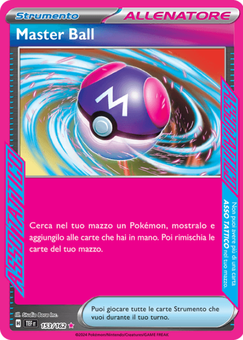 Pokémon Master Ball 153/162 Cronoforze ITA