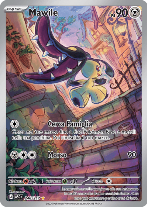Pokémon Mawile 246/217 Ascesa Eroica ITA