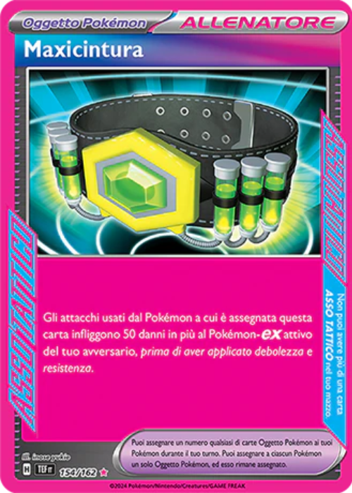 Pokémon Maxicintura 154/162 Cronoforze ITA