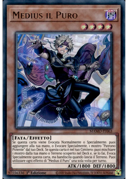 Yu-Gi-Oh! Medius il Puro MAMO 063 I Magnifici Monstri ITA