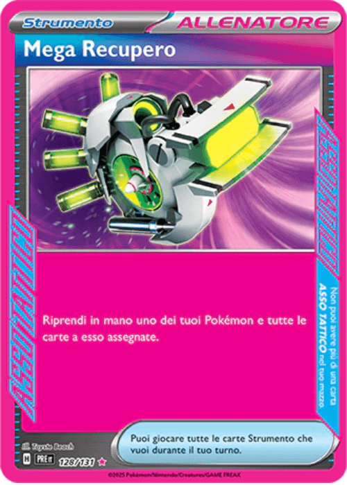 Pokémon Mega Recupero 162/167 Crepuscolo Mascherato ITA