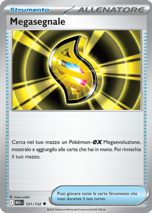 Pokémon Megasegnale 121/132 Megaevoluzione ITA