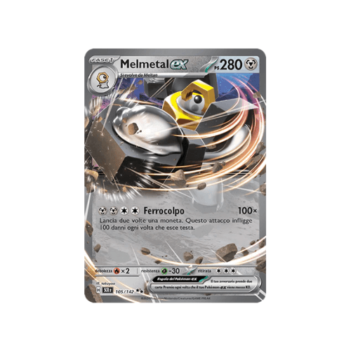 Pokémon Melmetal ex 105/142 Corona Astrale ITA