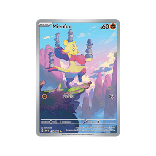 Pokémon Mienfoo 133/086 Fuoco Bianco ITA