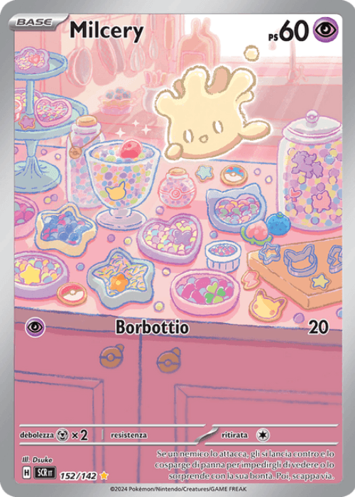 Pokémon Milcery 152/142 Corona Astrale ITA
