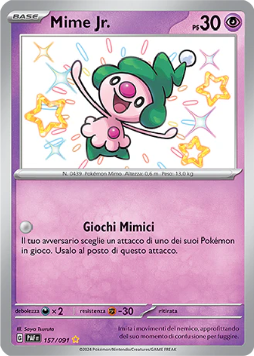 Pokémon Mime Jr. 157/091 Destino di Paldea ITA