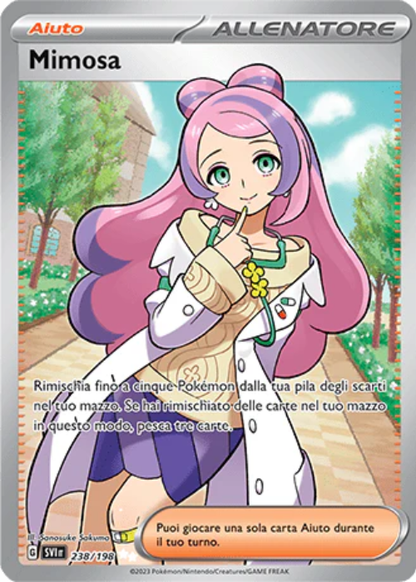 Pokémon Mimosa 238/198 Scarlatto & Violetto ITA