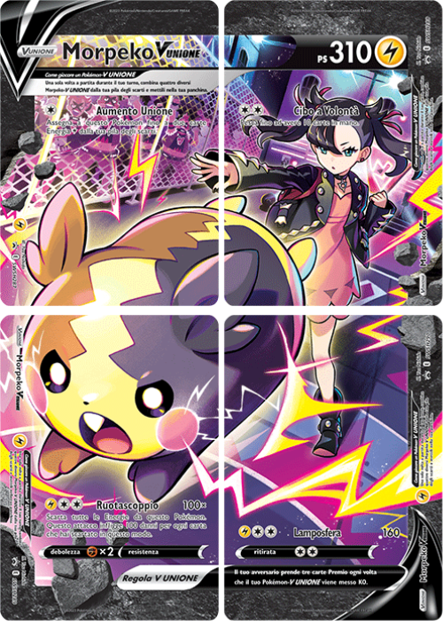 Pokémon Morpeko V Unione SWSH287 Promo Spada e Scudo ITA
