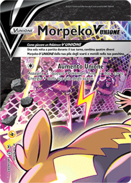 Pokémon Morpeko V Unione SWSH287 Promo Spada e Scudo ITA
