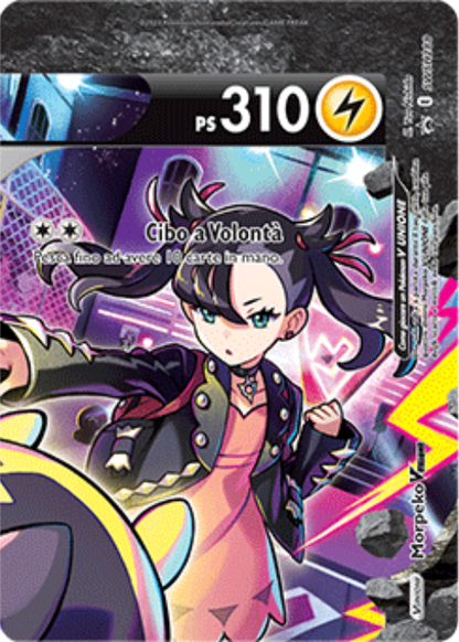 Pokémon Morpeko V Unione SWSH287 Promo Spada e Scudo ITA