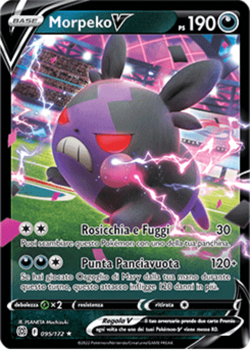 Pokémon Morpeko V 095/172 Astri Lucenti ITA