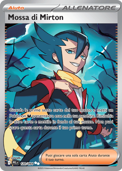 Pokémon Mossa di Mirton 120/094 Fiamme Spettrali ITA