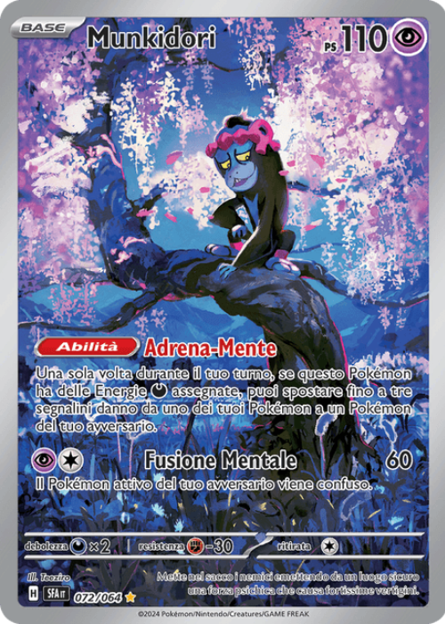 Pokémon Munkidori 072/064 Segreto Fiabesco ITA
