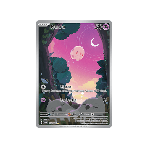 Pokémon Munna 116/086 Luce Nera ITA