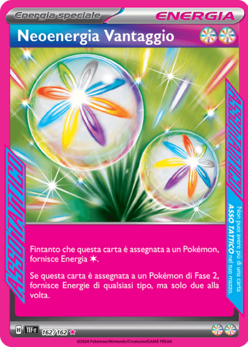 Pokémon Neoenergia Vantaggio 162/162 Cronoforze ITA